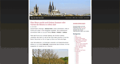 Desktop Screenshot of domschnecken.de